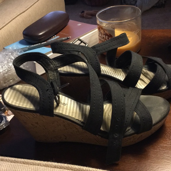 Canvas wedge sandals - Picture 4 of 5